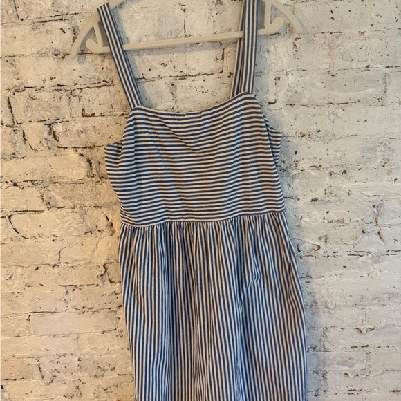 LOFT Dresses & Skirts - LOFT Navy and White Striped Tank Top